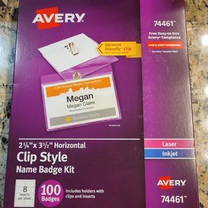 Avery Badge Holder Kit